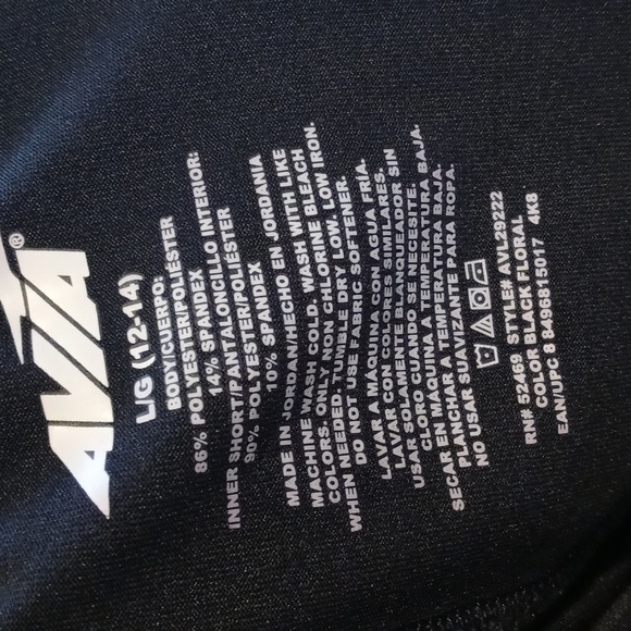 Avia jogging shorts with zip pocket size large - Picture 5 of 6